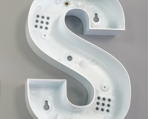 How to Make the ABS Injection Molding LED Signs’ Shell
