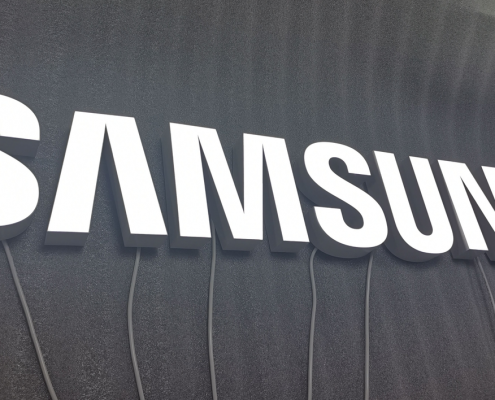 Why SAMSUNG Choose The Intelligent ABS Fixture LED Sign?